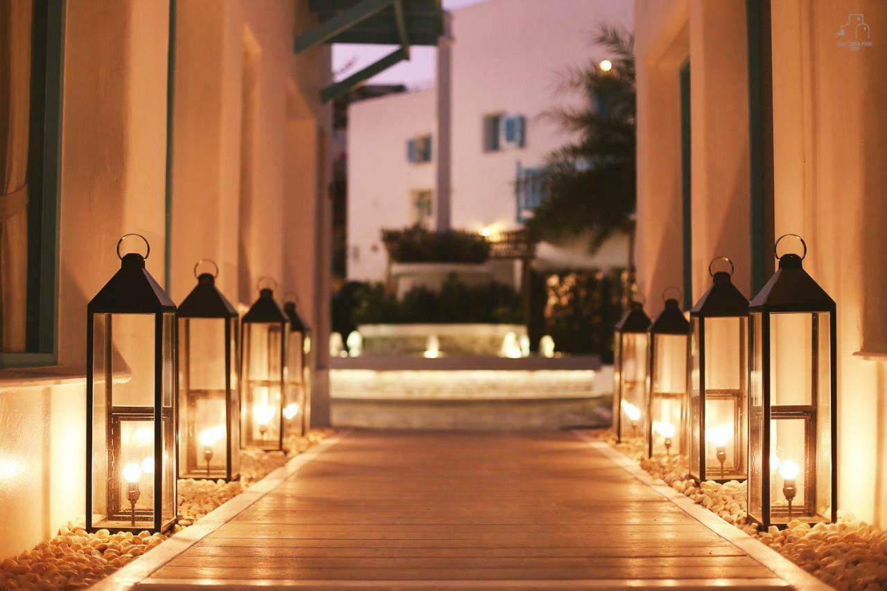 تشا أم Santorini Park Stay المظهر الخارجي الصورة