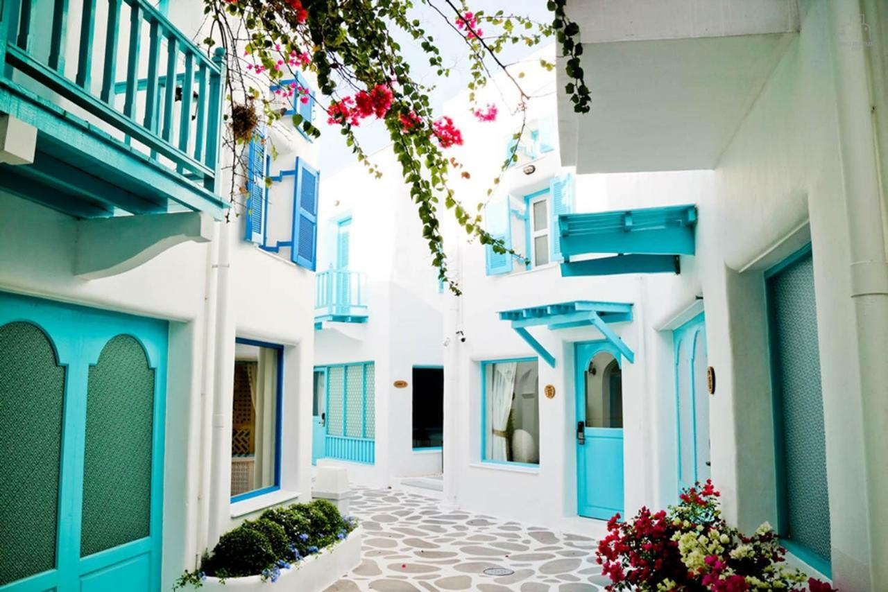 تشا أم Santorini Park Stay المظهر الخارجي الصورة