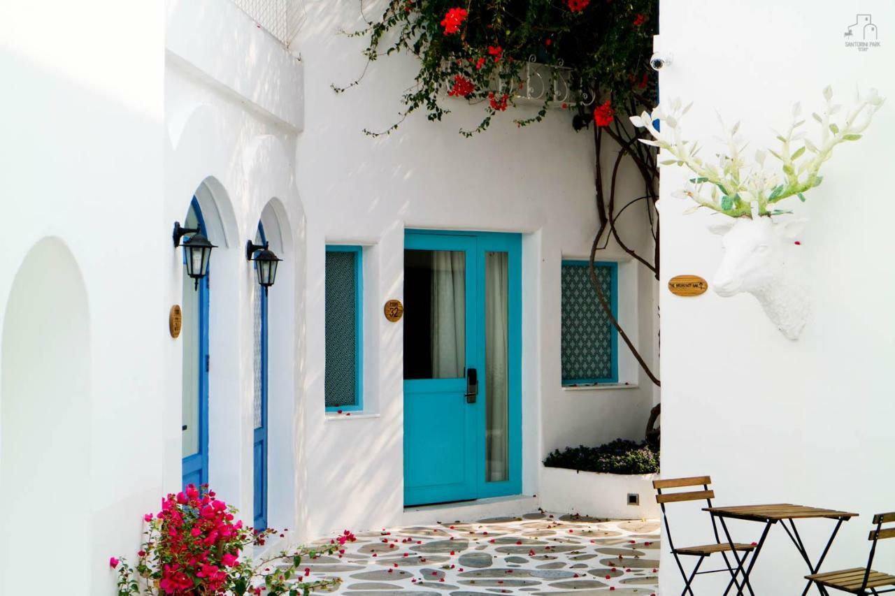 تشا أم Santorini Park Stay المظهر الخارجي الصورة