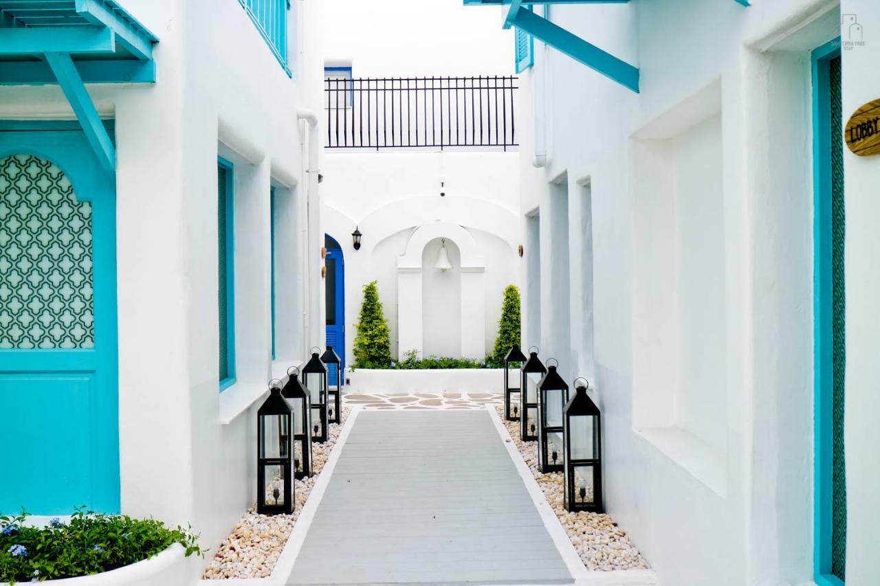 تشا أم Santorini Park Stay المظهر الخارجي الصورة